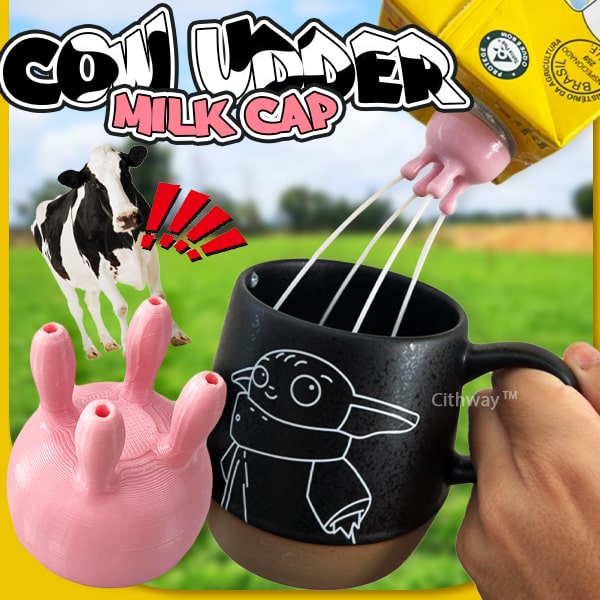 Cithway™ Hilarious Cow Udder Milk Carton Cap – Wishinglams