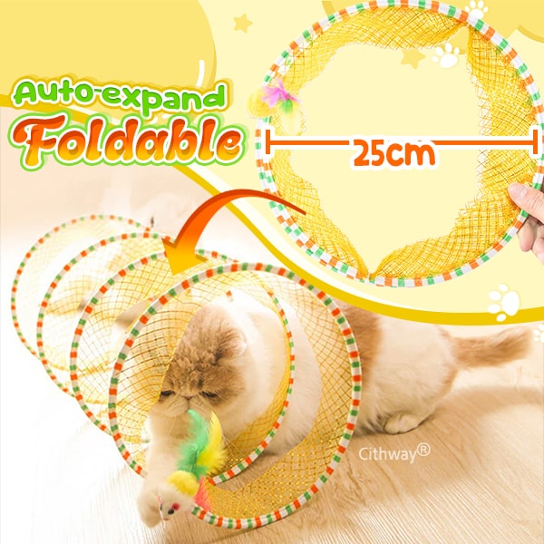 Cithway® Self-play Cat Hunting Spiral Tunnel Toy