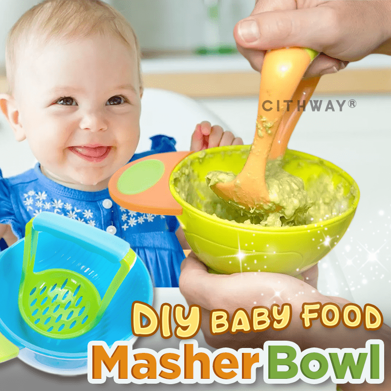 Cithway® Happy Tummy Baby Food Grinding Bowl