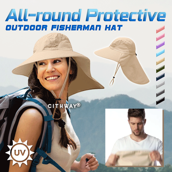 Cithway® All-Round Protective Outdoor Fisherman Hat – Wishinglams