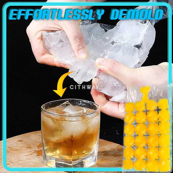 Cithway® 24pc Ice Cube Disposable Freezing Ice Bag Funnel