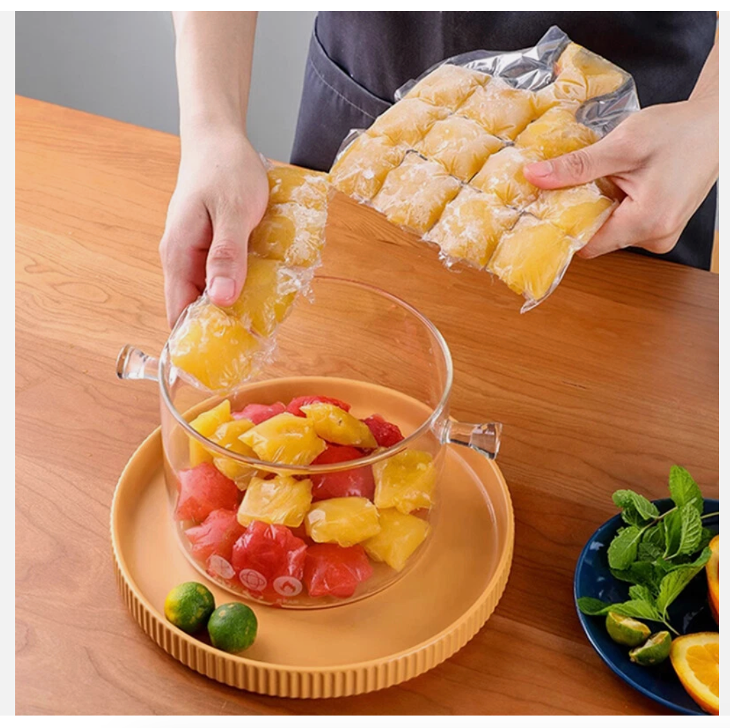 Cithway® 24pc Ice Cube Disposable Freezing Ice Bag Funnel