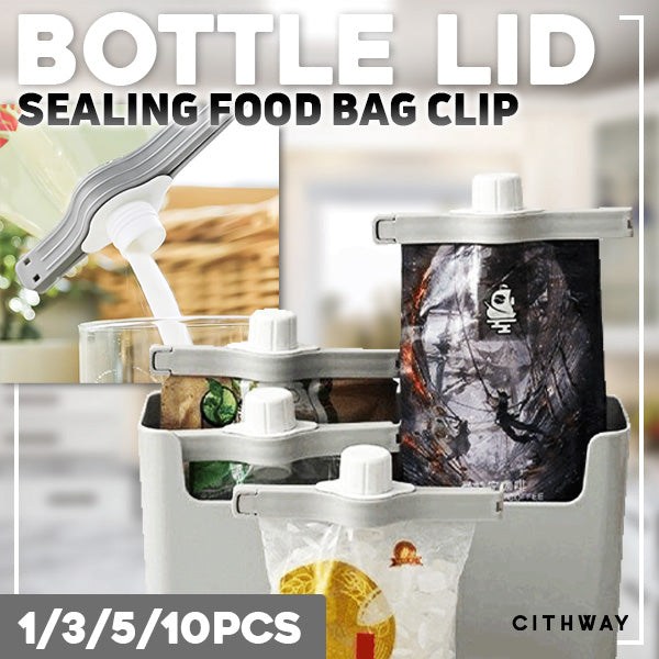 Cithway™ Bottle Lid Sealing Bag Clip